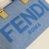 Replica Fendi By The Way Boston Blue Cotton - best quality fake designer bag