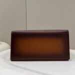 Replica Fendi Peekaboo Tote Brown - 1:1 premium replica handbag