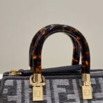 Replica Fendi By The Way Boston Brown Cotton