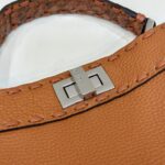 Replika Fendi Peekaboo Lille Brun