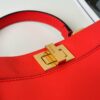 Fake Fendi Peekaboo Medium Red - top-grade luxury bag dupe