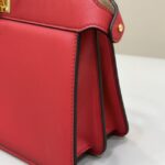 A4 (4) Fendi Peekaboo Large Red Replica - üst düzey replika tasarımcı çantası