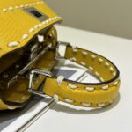 Replika Fendi Peekaboo Yellow - wysokiej klasy replika designerskiej torebki