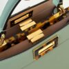 Fake Fendi Peekaboo Medium Light Green - high-end replica designer purse