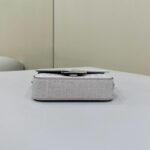 Replica Fendi Baguette Silver Diamond