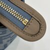 Fake Fendi By The Way Boston Blue Denim - elite factory replica handbag