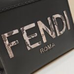 Replica Fendi Sunshine Tote Dark Grey