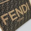 Replica Fendi Sunshine Tote Brown Monogram - designer handbag clone