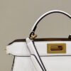 Replica Fendi Peekaboo Medium White - ultra-realistic fake purse
