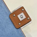 Replica Fendi Baguette Small Denim Blue