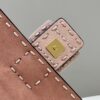 Fake Fendi Baguette Pink Wool - elite factory replica handbag