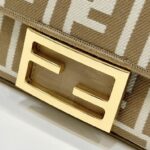 Replica Fendi Baguette Ff Brown