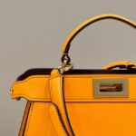 Replica Fendi Peekaboo Medium Orange - affordable luxury replica bag