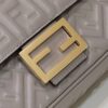 Replica Fendi Baguette Sliding Chain Beige - affordable luxury replica bag