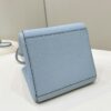 Fake Fendi Origami Small Blue - high-quality designer bag dupe
