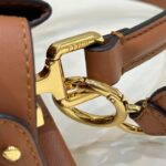 Replica Fendi Peekaboo Medium Brown - premium superclone handbag