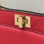 A5 (4) Fendi Peekaboo Large Red Replica - uygun fiyatlı lüks replika çanta