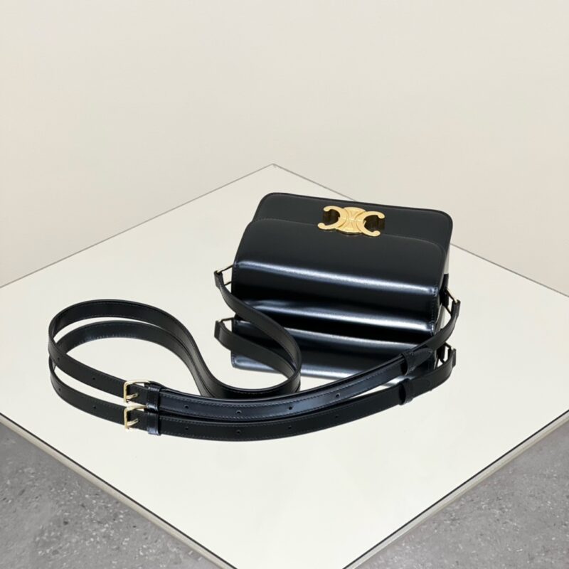 a5 Celine Triomphe Mini Black