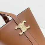 Replica Celine Triomphe Bucket Bag Brown - 1:1 premium replica handbag