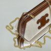Replica Celine Triomphe Clutch White - ultra-realistic fake purse