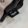 Fake Fendi Tresor Mini Bucket Grey - elite factory replica handbag