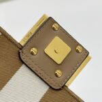 Replica Fendi Baguette Ff Brown