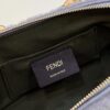 Fake Fendi By The Way Boston Blue Wool - top-grade luxury bag dupe