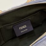 Replica Fendi By The Way Boston Blue Wool
