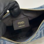 Replica Fendi Fendigraphy Small Denim Blue - 1:1 premium replica handbag