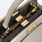Replica Fendi Peekaboo Beige - premium superclone handbag