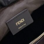 Replica Fendi Fendigraphy Large Black Velvet - 1:1 premium replica handbag
