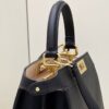 Fake Fendi Peekaboo Medium Black - high-end replica designer purse