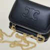 Fake Celine Triomphe Clutch Black - best quality fake designer bag