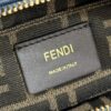 Fake Fendi By The Way Boston Blue Denim - top-grade luxury bag dupe