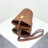 Fake Celine Triomphe Bucket Bag Brown - designer handbag clone