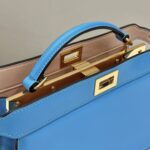 Replica Fendi Peekaboo Large Blue - affordable luxury replica bag