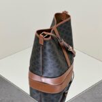 a7 (1) Replica Celine Triomphe Bucket Brown