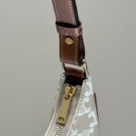 Replica Celine Triomphe Moon Bag White - high-end replica designer purse