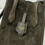 Replica Fendi Origami Small Dark Green