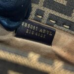 Replica Fendi Mini Tote Brown Monogram - 1:1 premium replica handbag