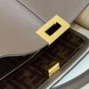 Fake Fendi Peekaboo X Lite Brown - premium superclone handbag
