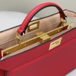 A7 (4) Fendi Peekaboo Large Red Replica - birinci sınıf lüks çanta taklidi