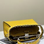 Replika Fendi Peekaboo Yellow - niedroga luksusowa replika torebki