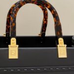 Replica Fendi Sunshine Tote Dark Grey - 1:1 premium replica handbag