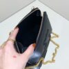 Fake Celine Triomphe Clutch Black - elite factory replica handbag