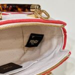 Replica Fendi By The Way Boston Red White - high-quality designer bag dupe