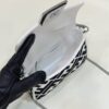 Fake Fendi Baguette Small White - affordable luxury replica bag