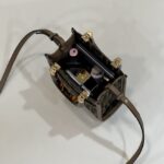 Replica Fendi Mini Tote Brown Canvas - premium superclone handbag