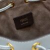 Replica Fendi Tresor Mini Bucket Blue - ultra-realistic fake purse