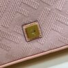 Fake Fendi Baguette Ff Pink - top-grade luxury bag dupe